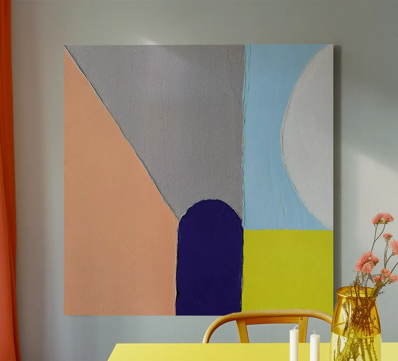Spaces II tela da Jilli Darling Art