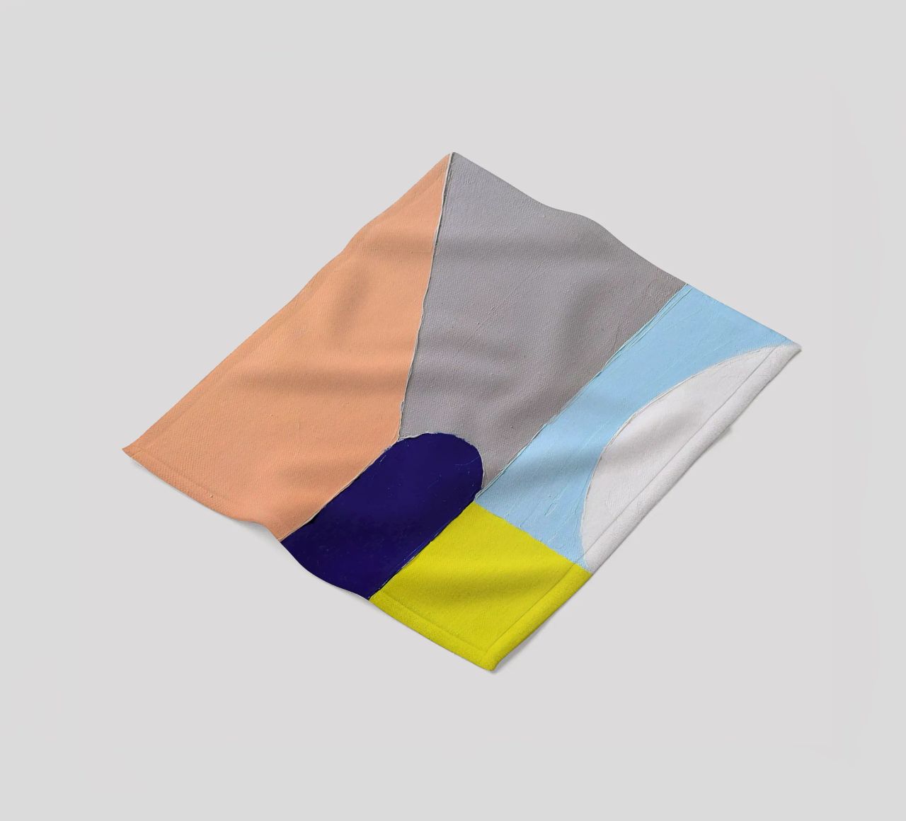 Spaces II coperta in pile da Jilli Darling Art
