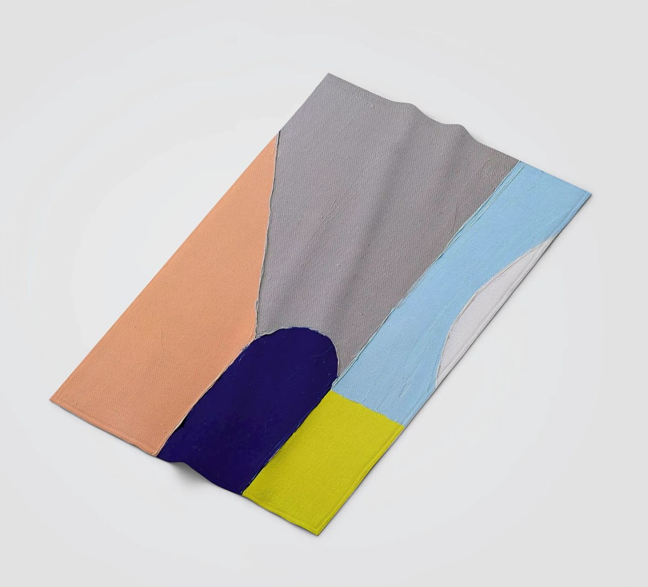 Spaces II coperta in pile da Jilli Darling Art