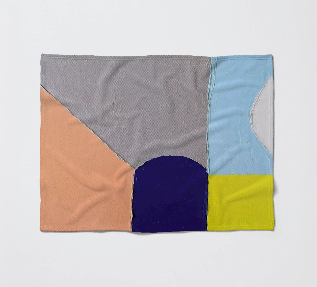 Spaces II coperta in pile da Jilli Darling Art