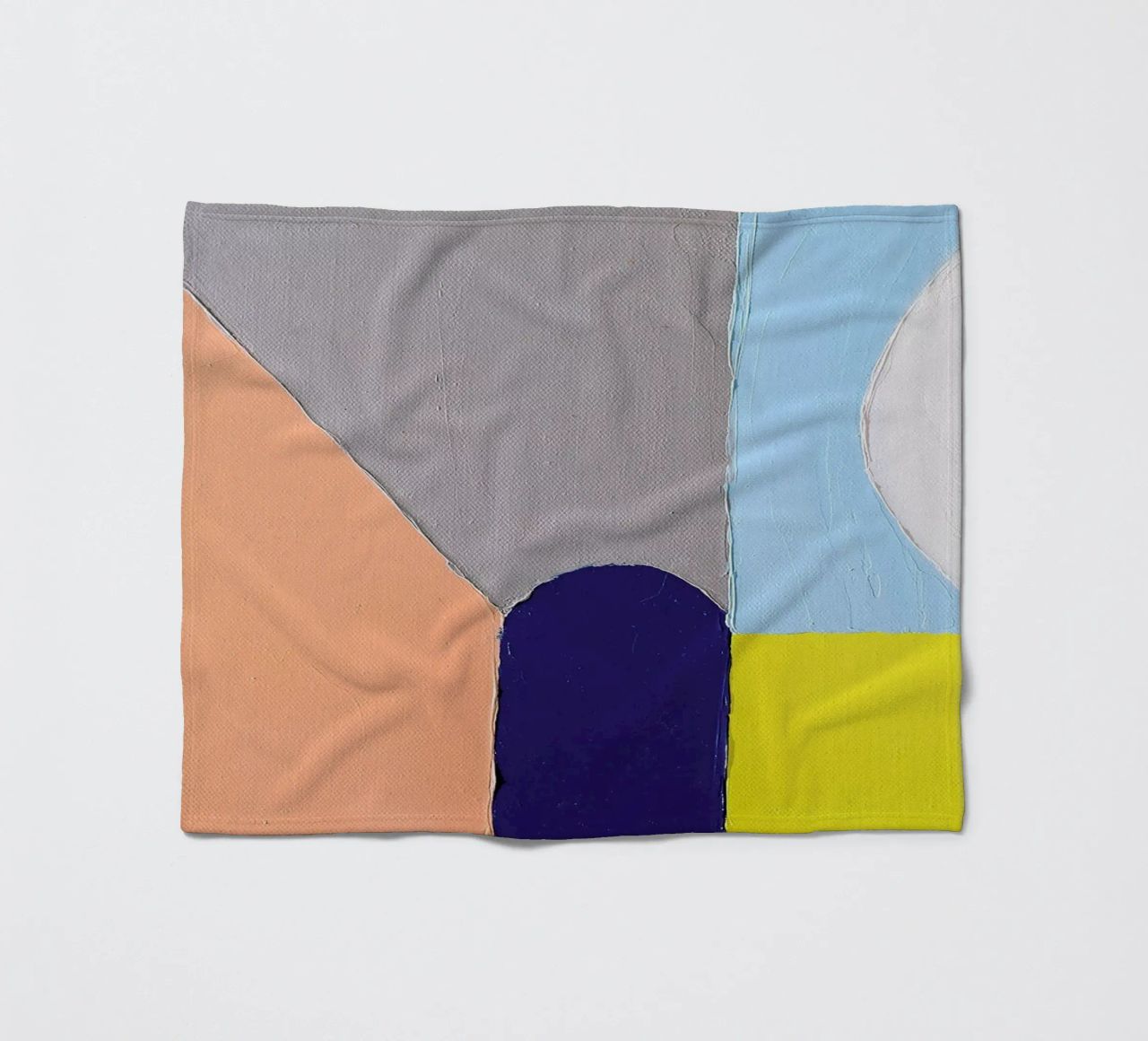 Spaces II coperta in pile da Jilli Darling Art