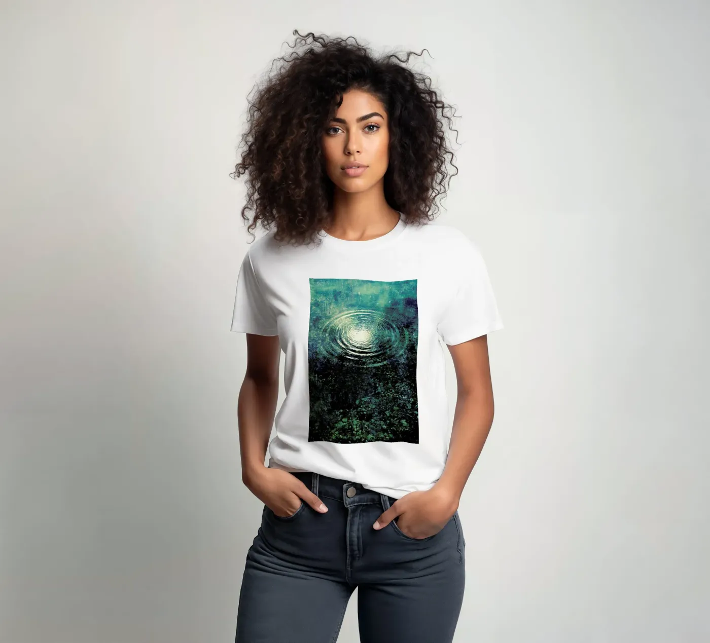 Concentricus t-shirt da Angelo Cerantola