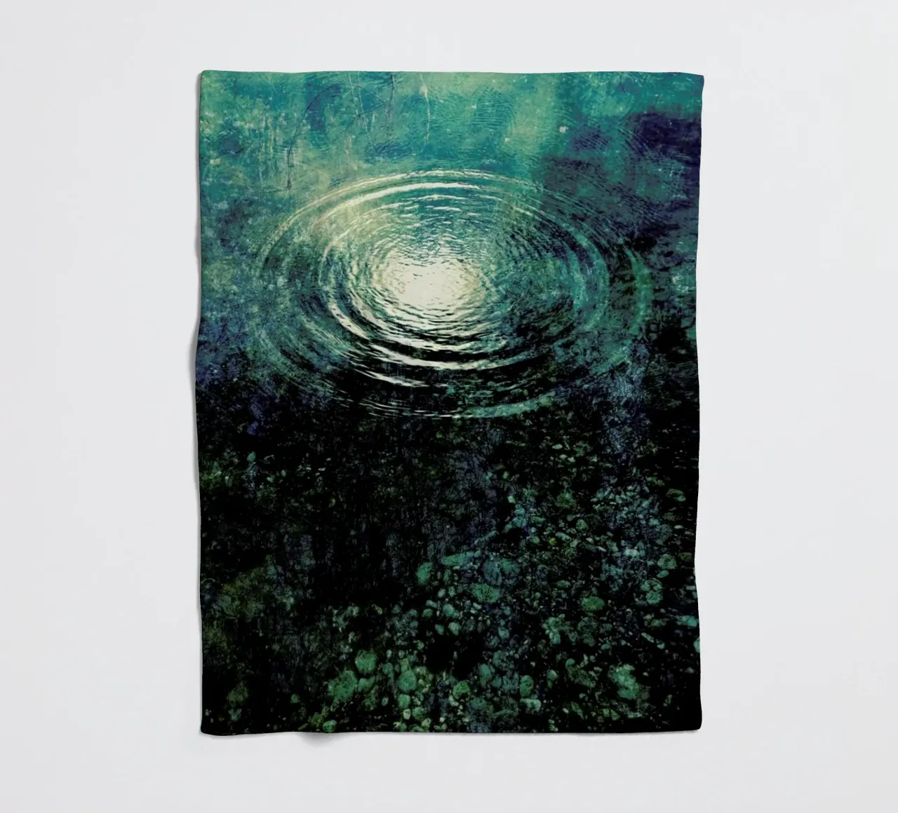 Concentricus fleecedeken van Angelo Cerantola