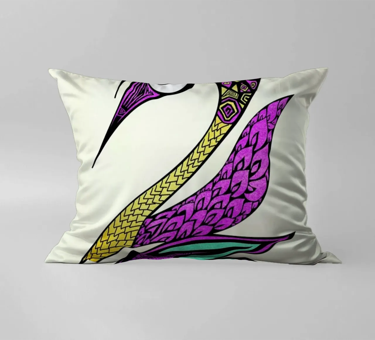Mystic Swan cuscino da Pom Graphic Design