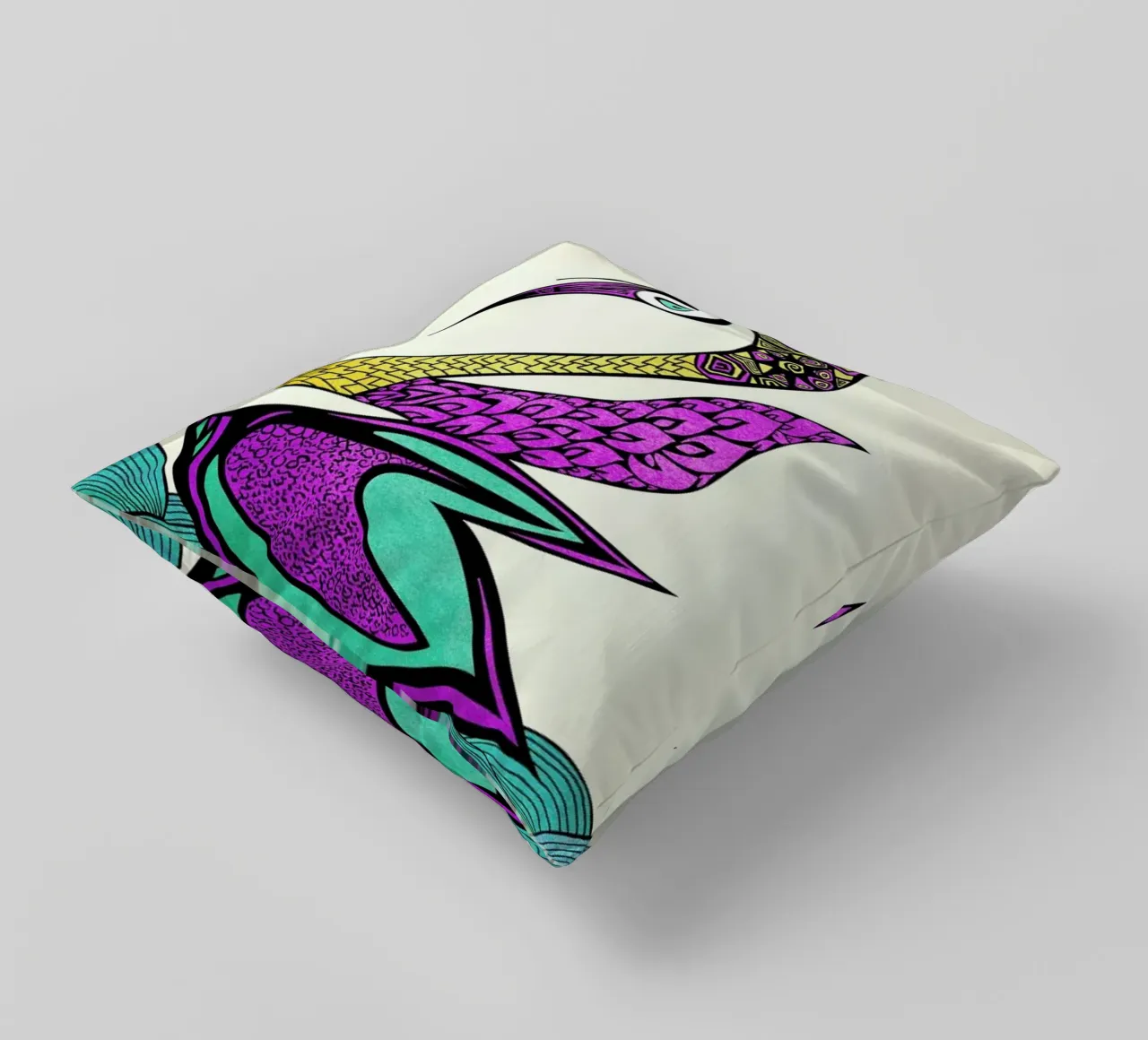 Mystic Swan cuscino da Pom Graphic Design