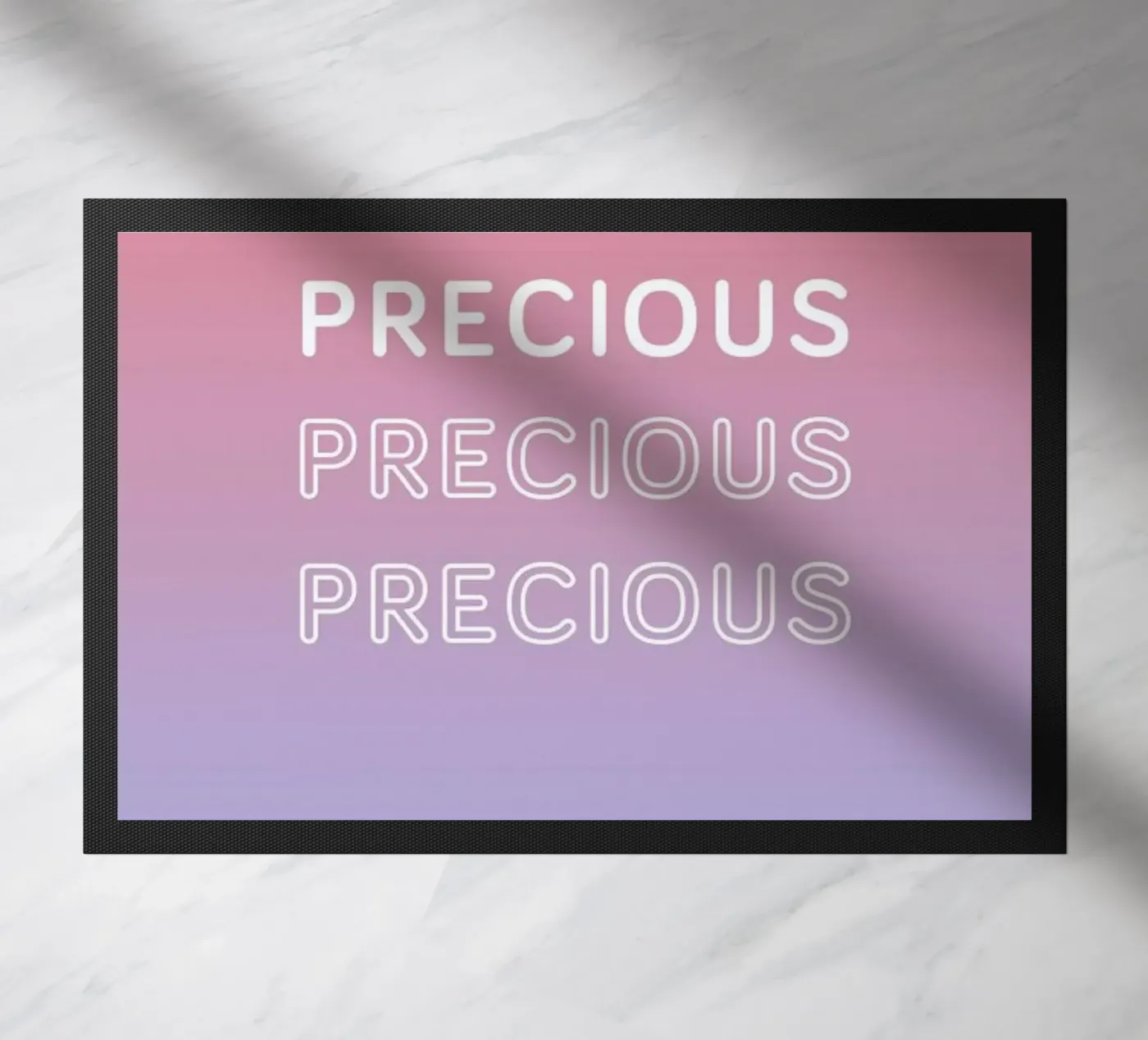 Precious doormat by Oh Darling