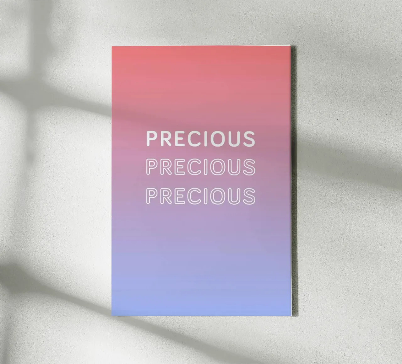Precious canvas met Baklijst van Oh Darling