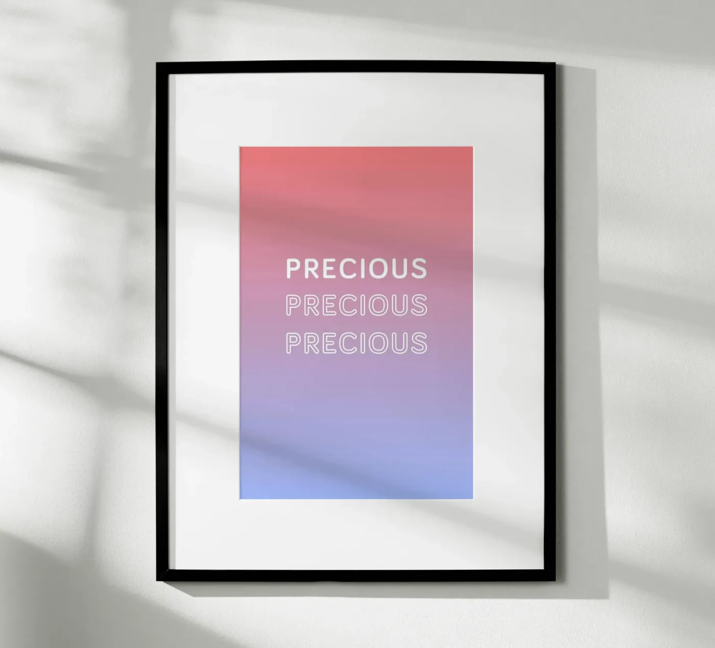 Precious poster by Oh Darling