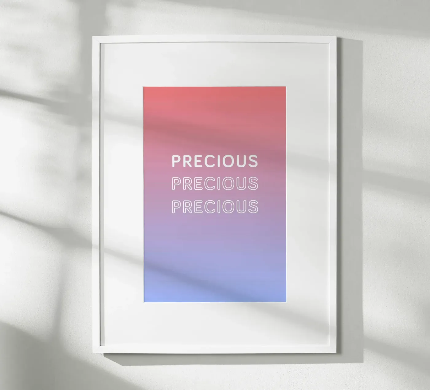 Precious poster by Oh Darling