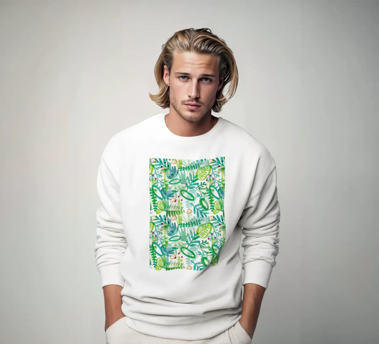 Jungle Pattern sweat de Farina Kuklinski