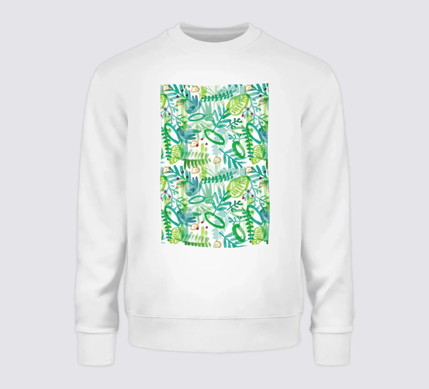 Jungle Pattern sweatshirt van Farina Kuklinski