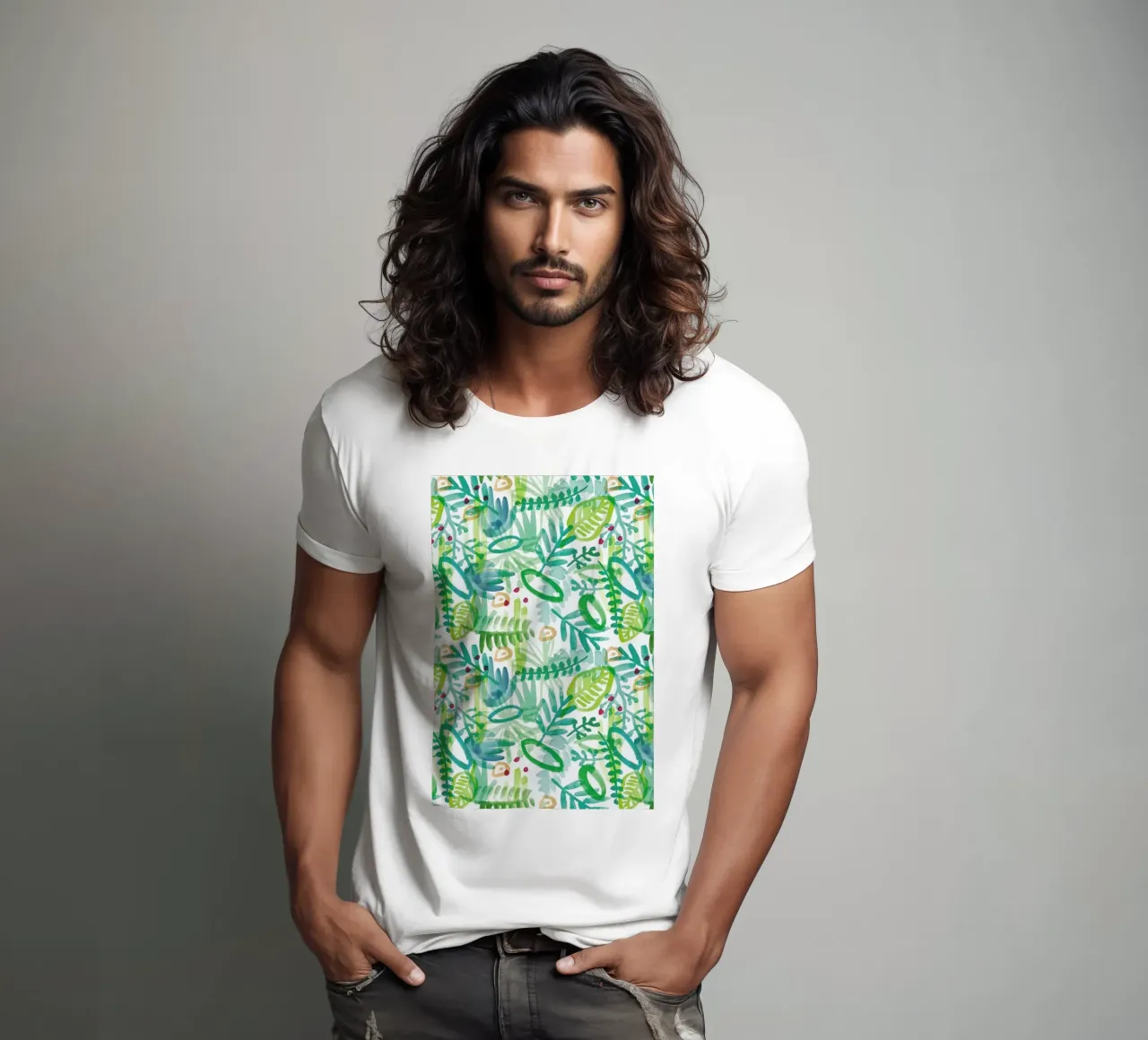 Jungle Pattern camiseta de Farina Kuklinski