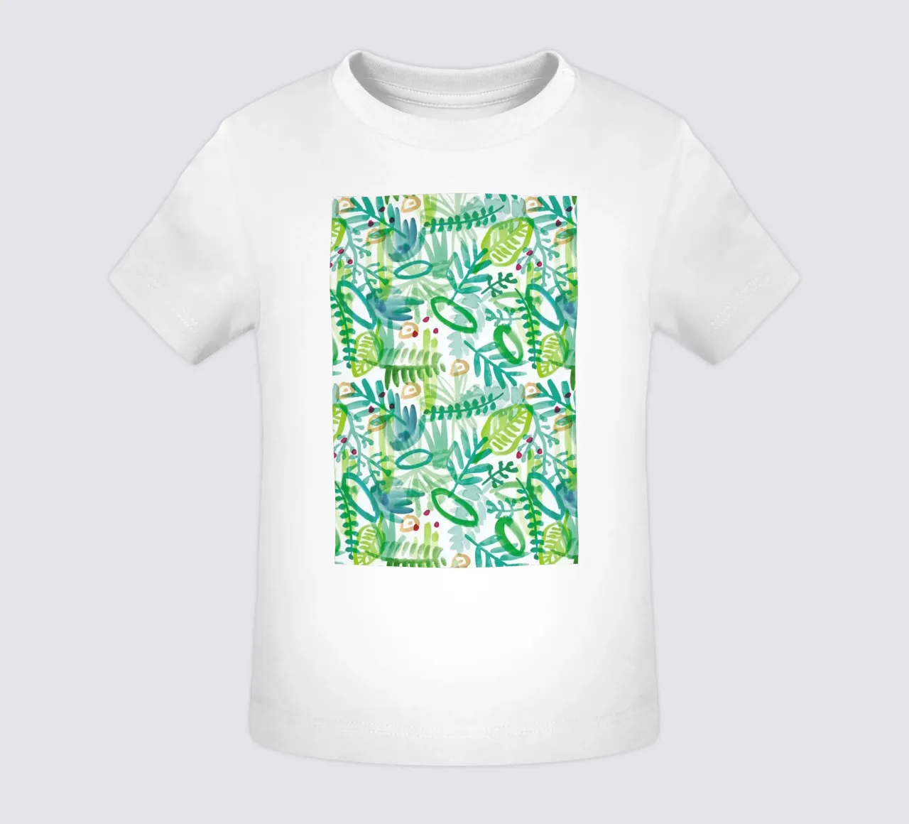 Jungle Pattern maglietta neonato da Farina Kuklinski
