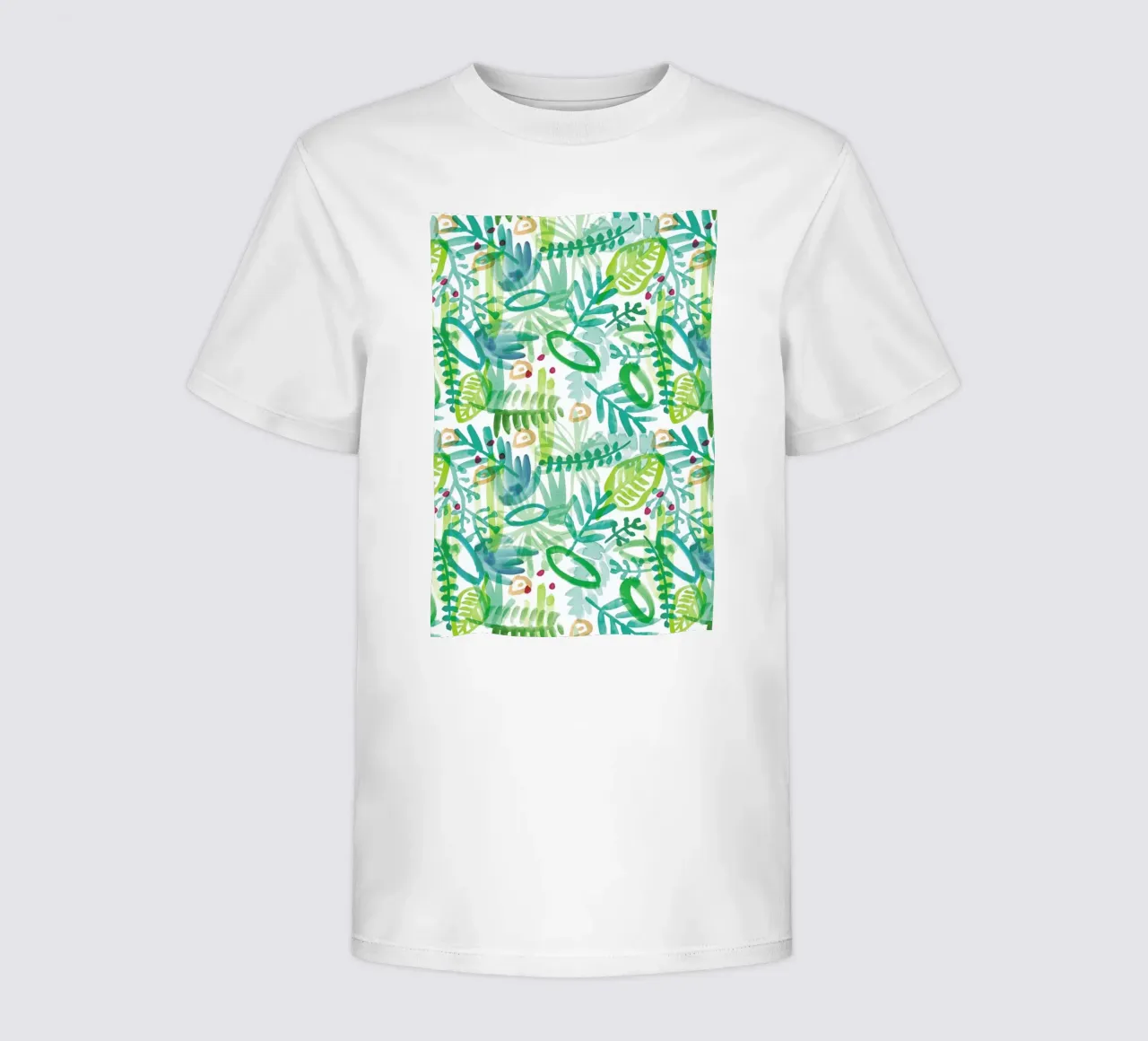 Jungle Pattern t-shirt bambini da Farina Kuklinski
