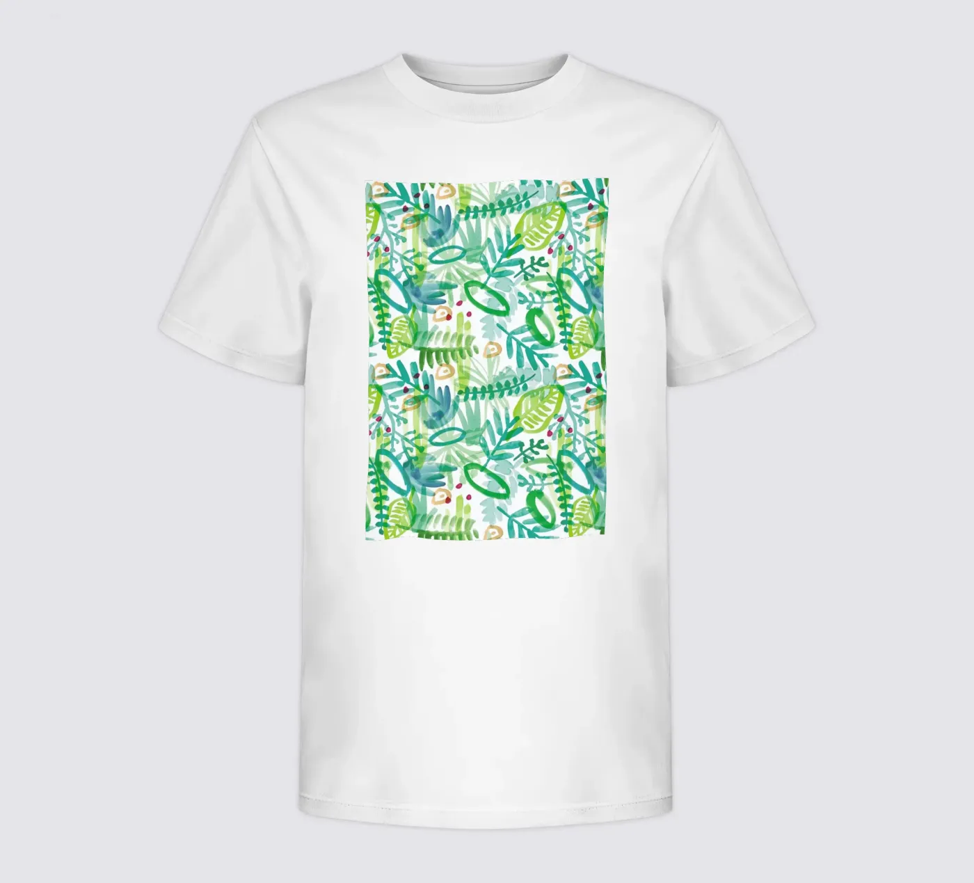 Jungle Pattern kinder t-shirt van Farina Kuklinski