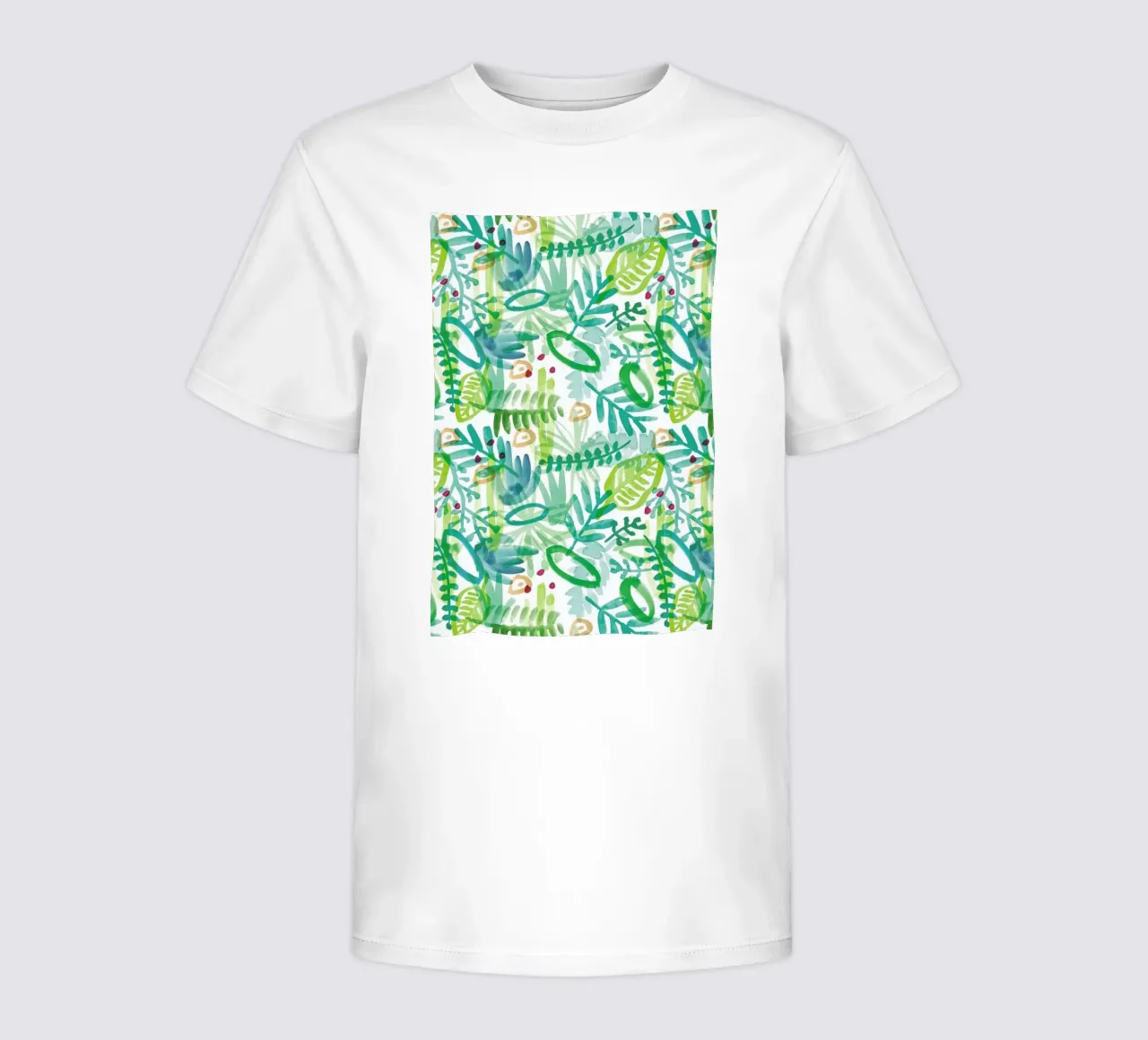 Jungle Pattern t-shirt bambini da Farina Kuklinski