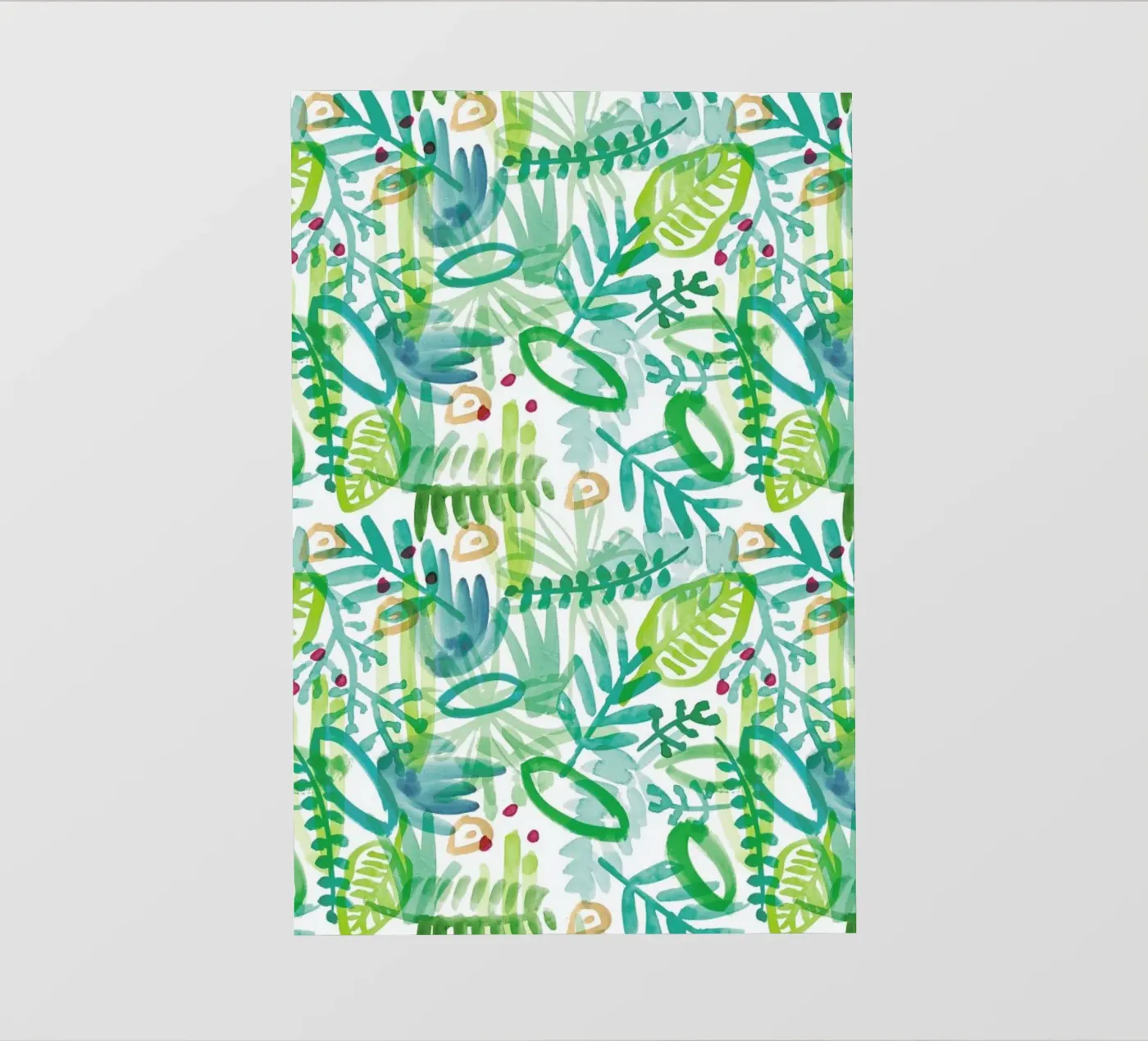 Jungle Pattern backlit folie van Farina Kuklinski