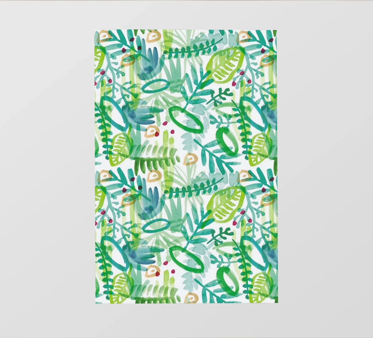 Jungle Pattern telo in pvc da Farina Kuklinski
