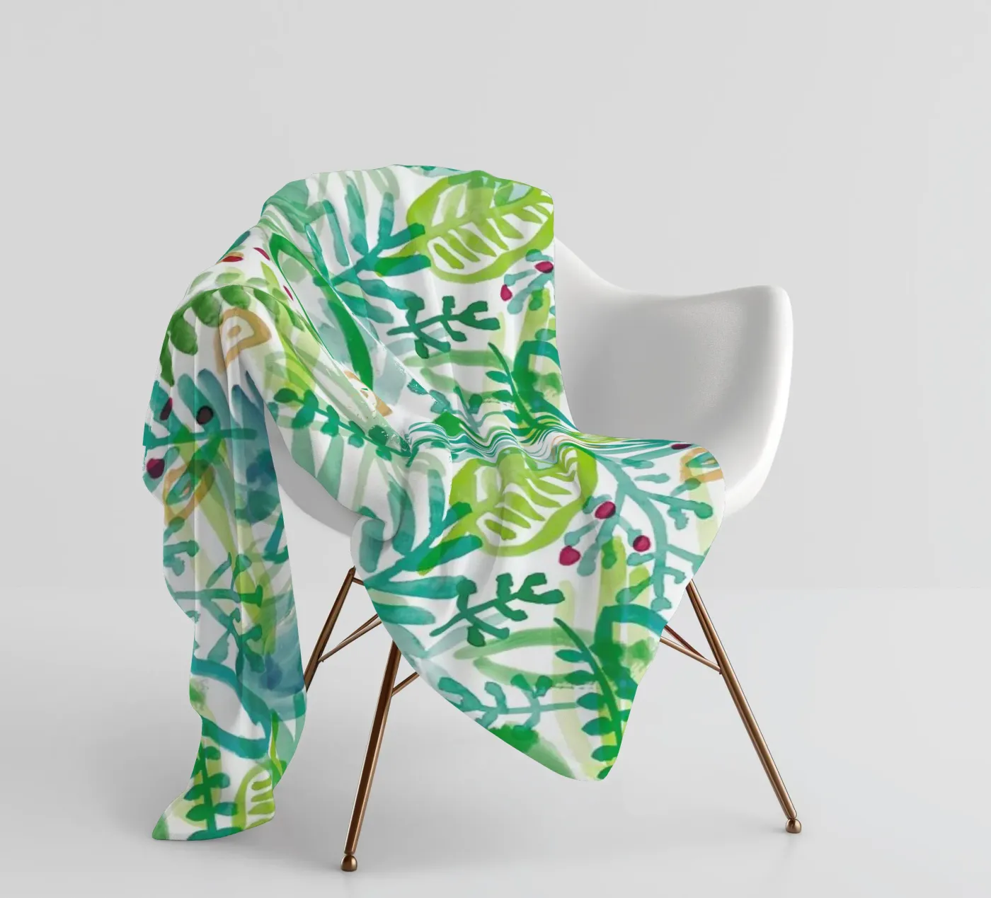 Jungle Pattern coperta in pile da Farina Kuklinski