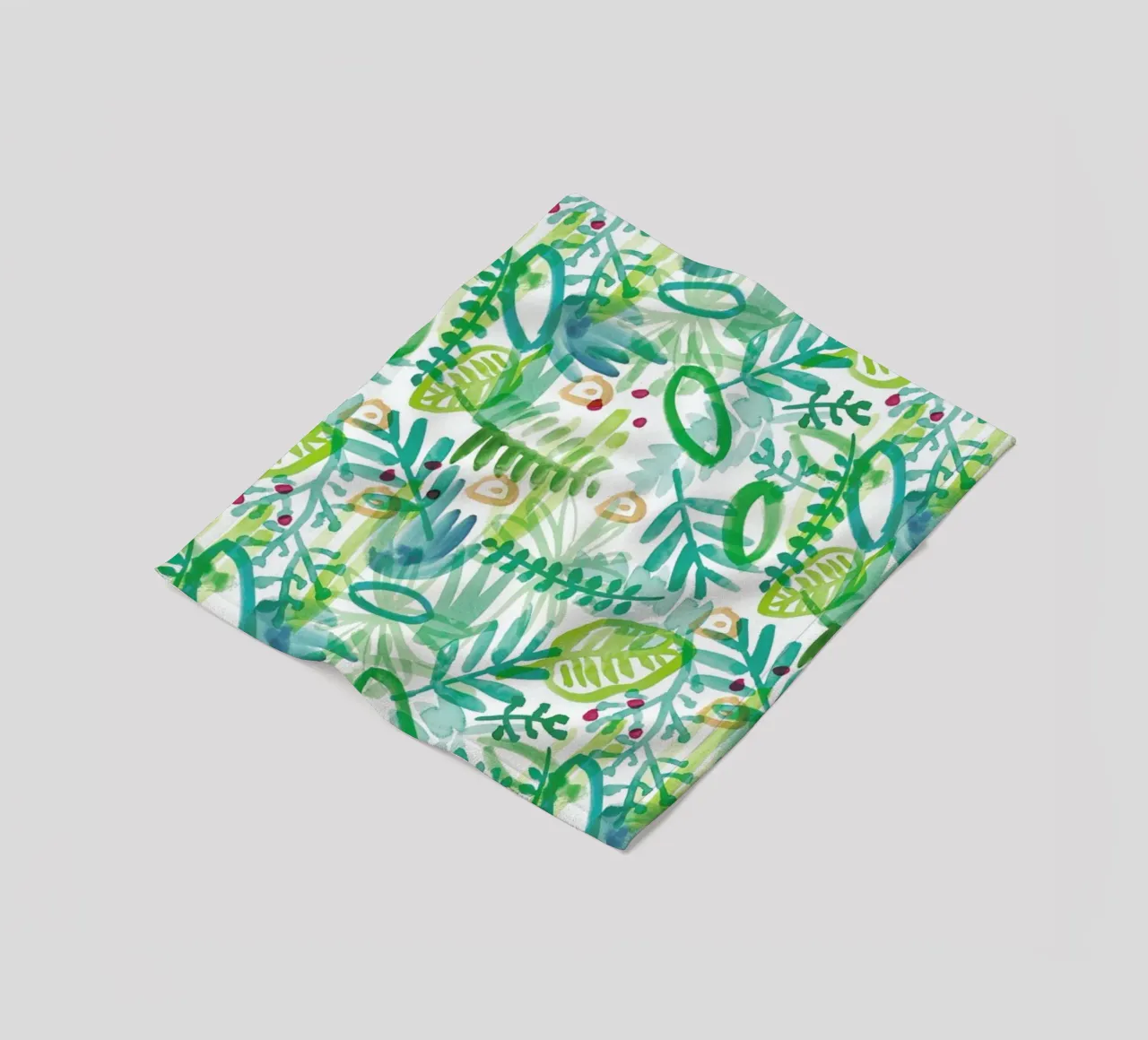 Jungle Pattern coperta in pile da Farina Kuklinski