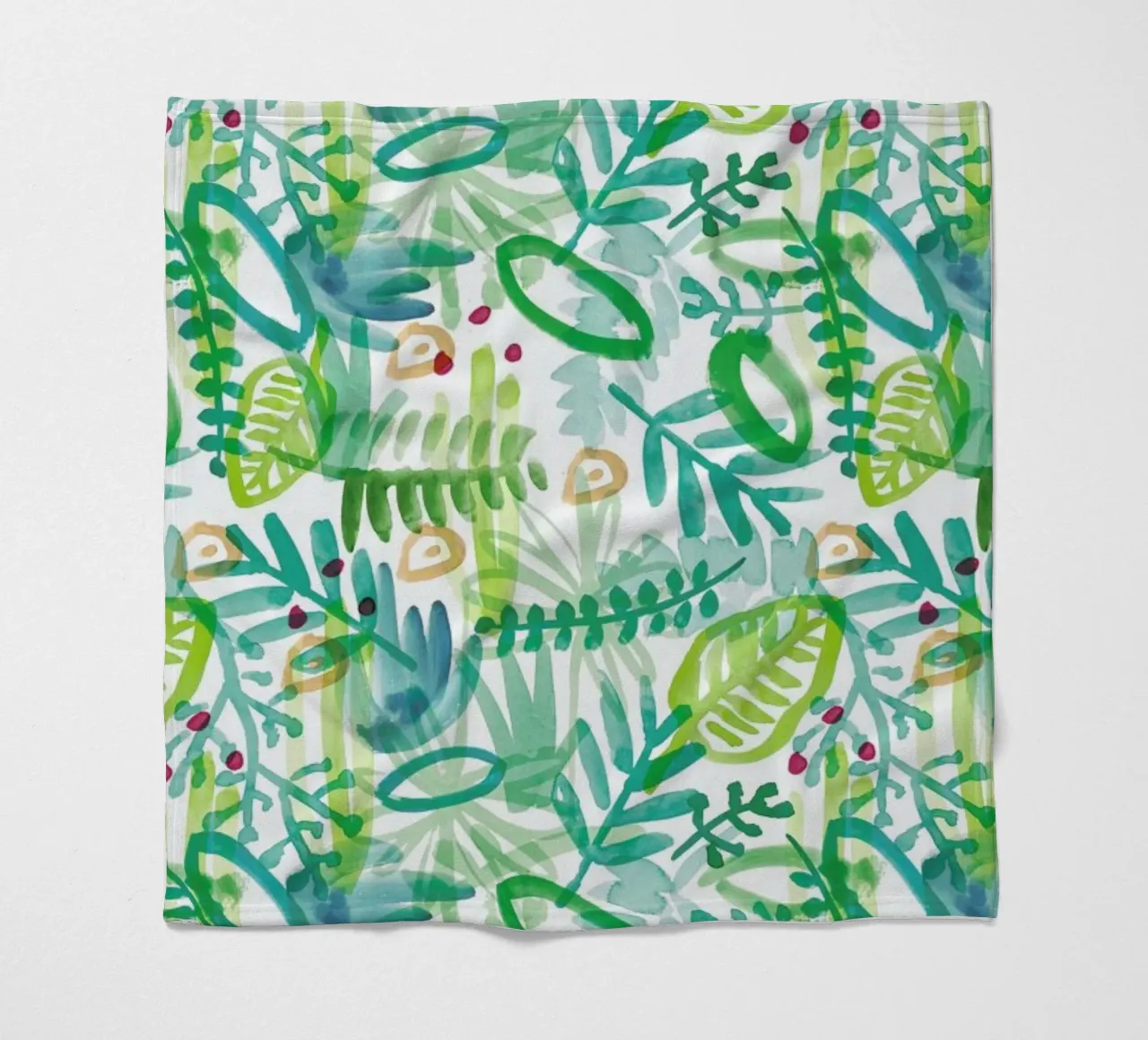 Jungle Pattern coperta in pile da Farina Kuklinski