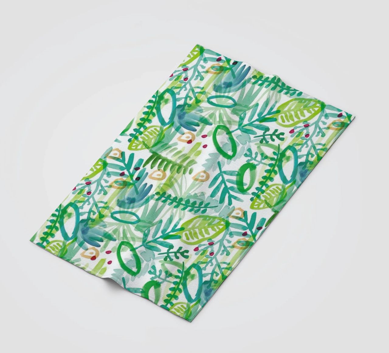 Jungle Pattern coperta in pile da Farina Kuklinski