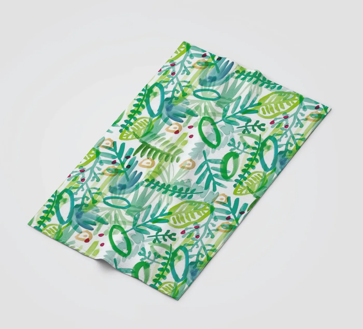 Jungle Pattern coperta in pile da Farina Kuklinski