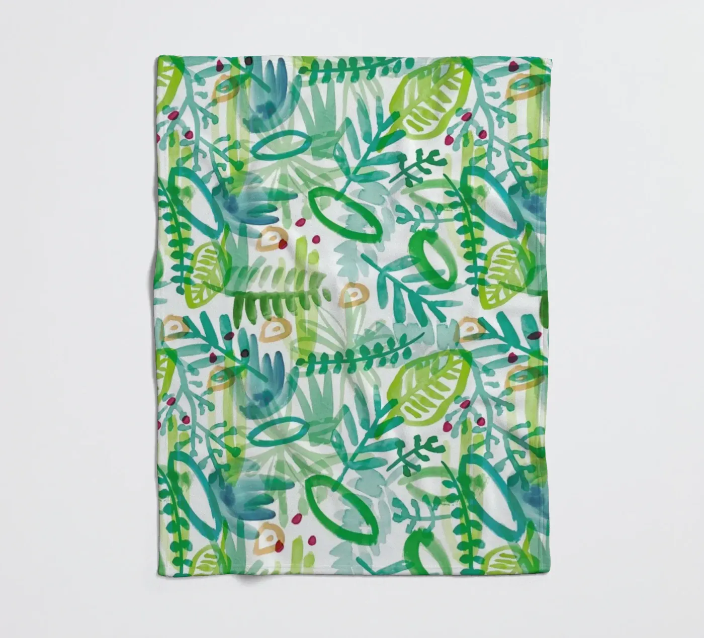 Jungle Pattern coperta in pile da Farina Kuklinski