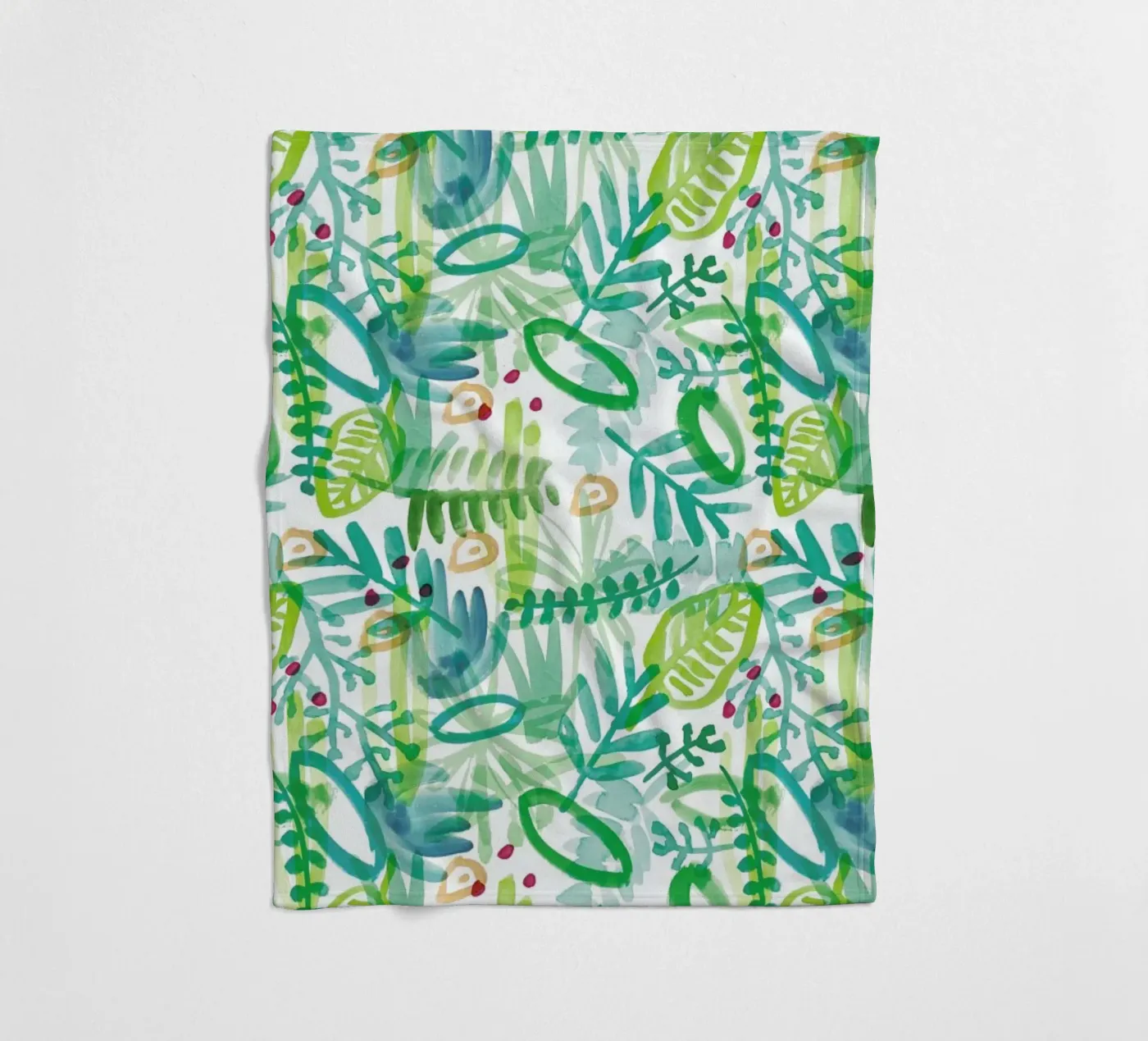 Jungle Pattern coperta in pile da Farina Kuklinski