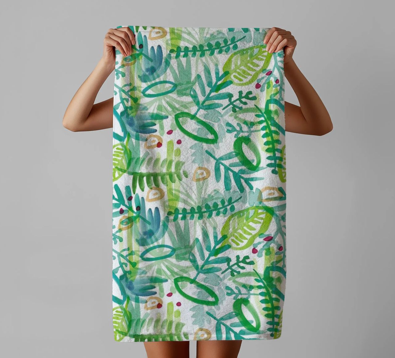Jungle Pattern asciugamano da bagno da Farina Kuklinski