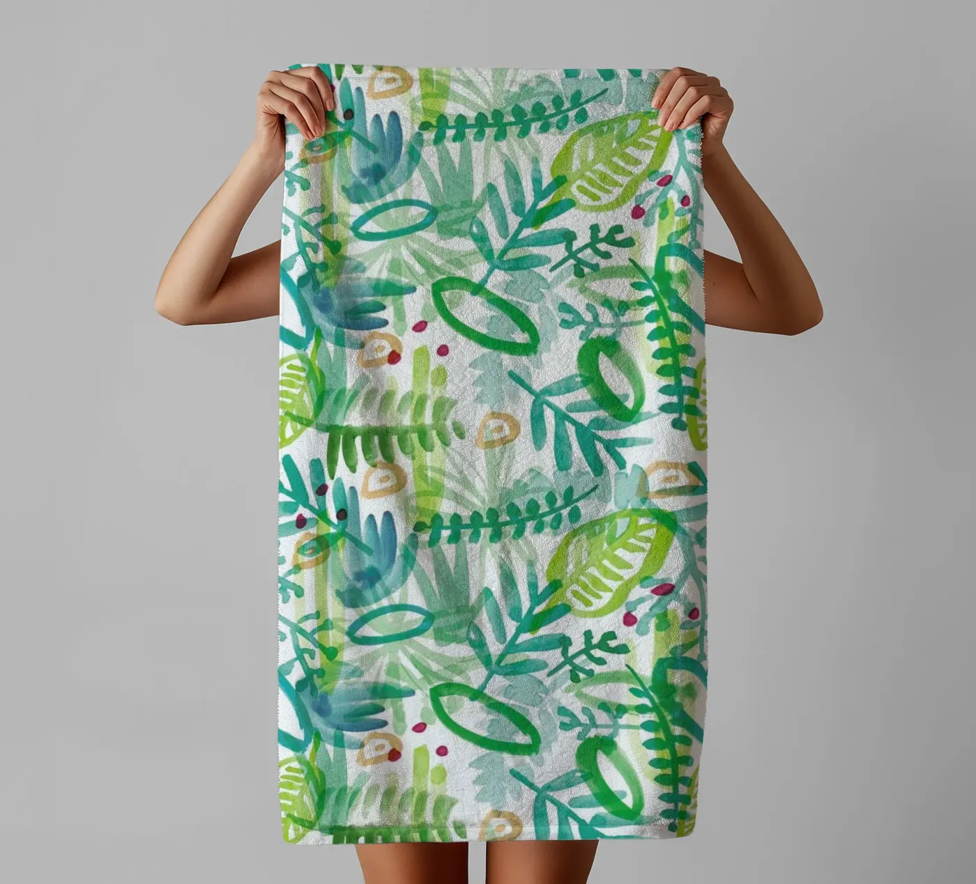 Jungle Pattern serviette de bain de Farina Kuklinski