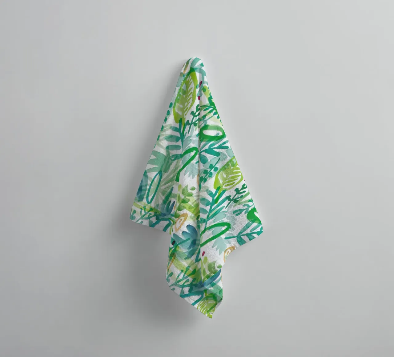 Jungle Pattern toalla de baño de Farina Kuklinski