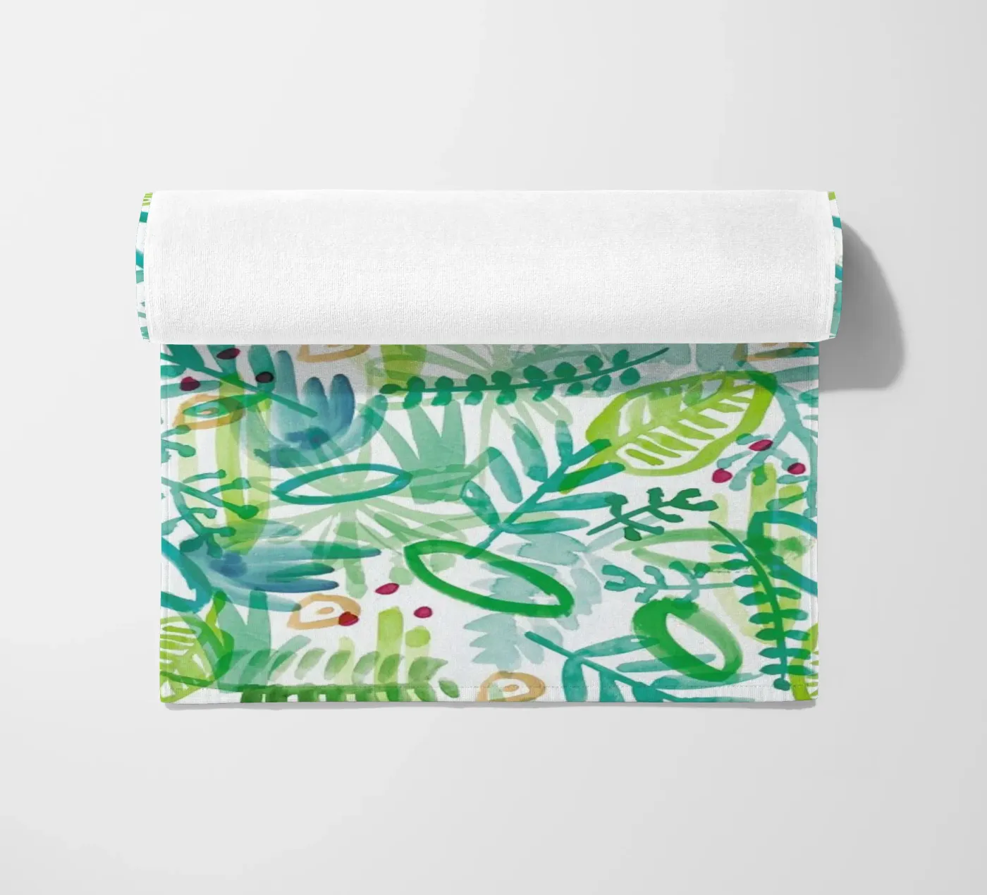 Jungle Pattern Strandtuch von Farina Kuklinski