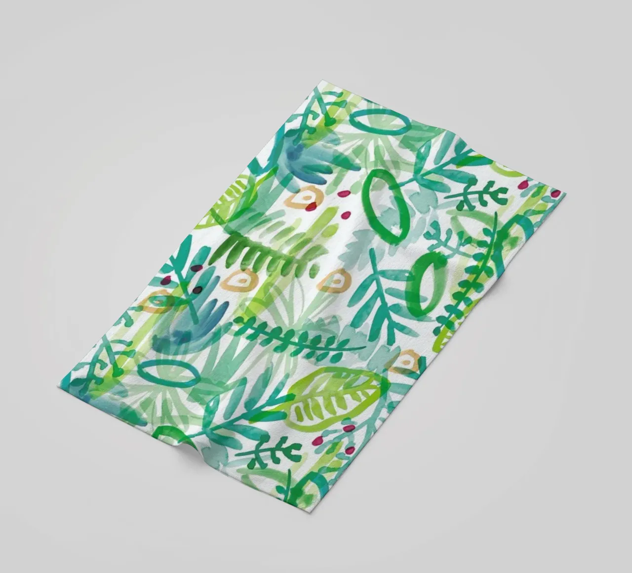 Jungle Pattern telo mare da Farina Kuklinski