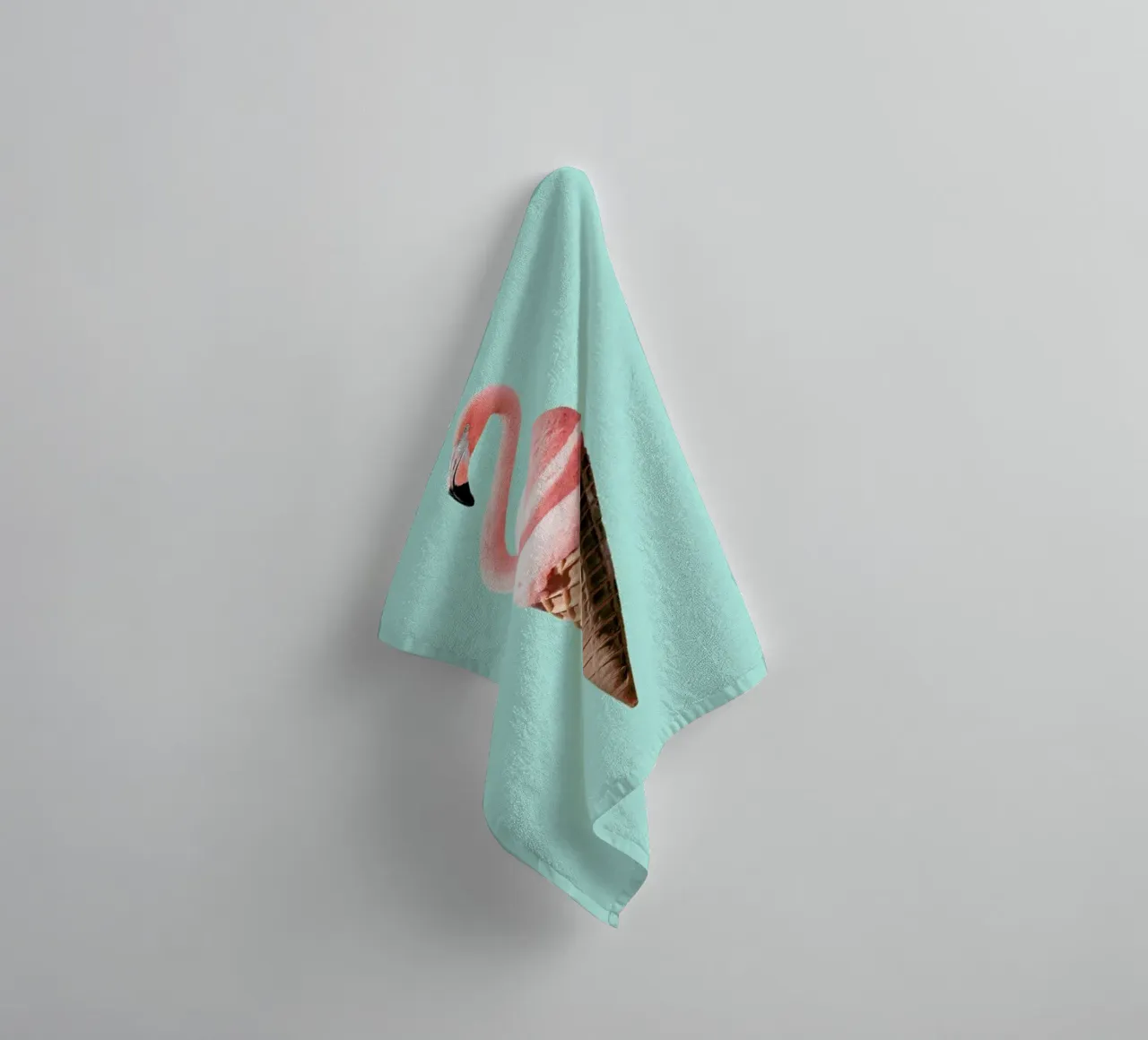 Flamingo Cone asciugamano da bagno da Jonas Loose