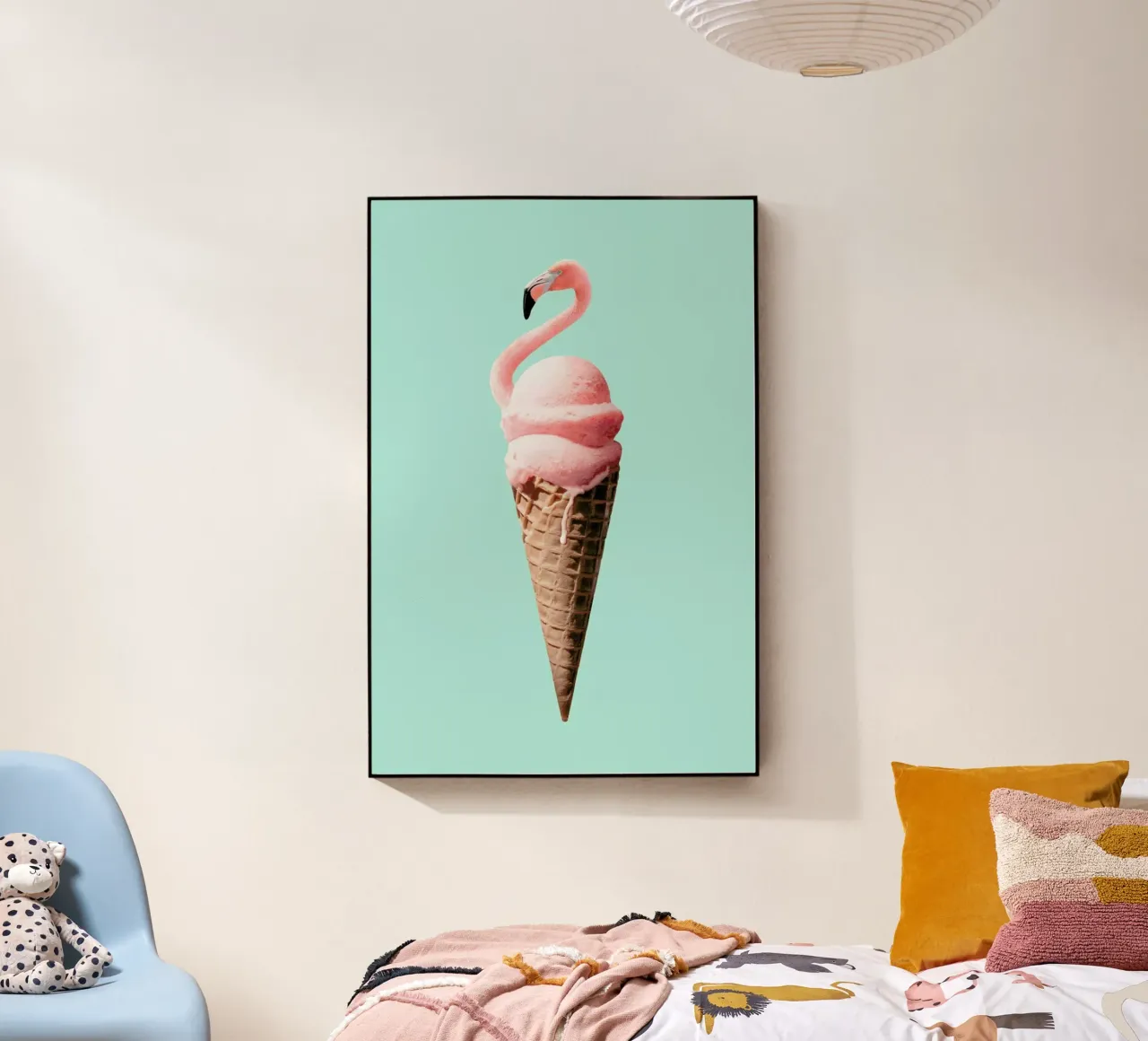 Flamingo Cone plexiglass da Jonas Loose