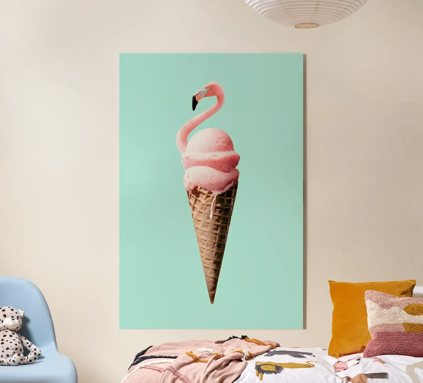 Flamingo Cone plexiglass da Jonas Loose