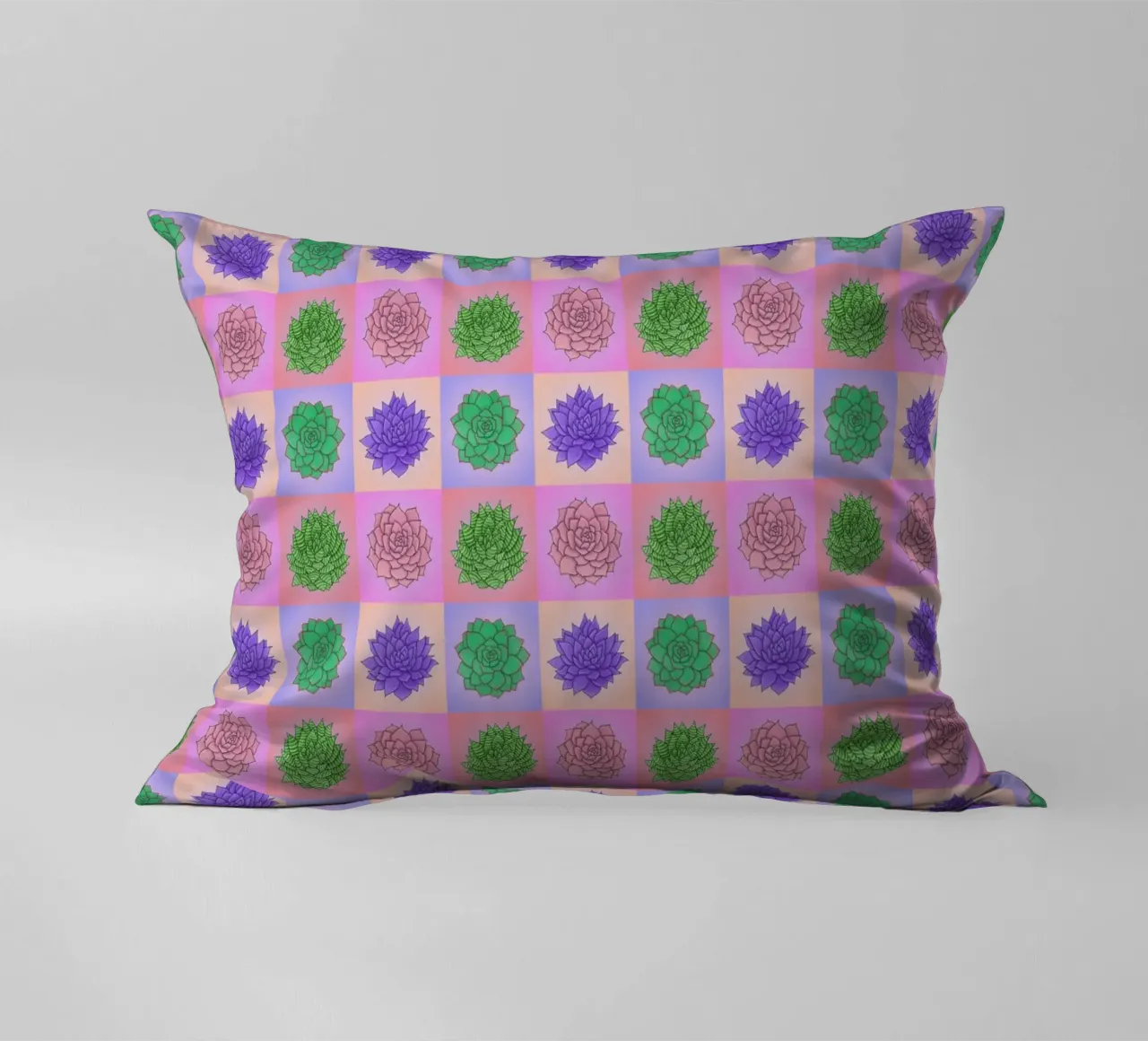 Succulente Pop Art cuscino da Loobs