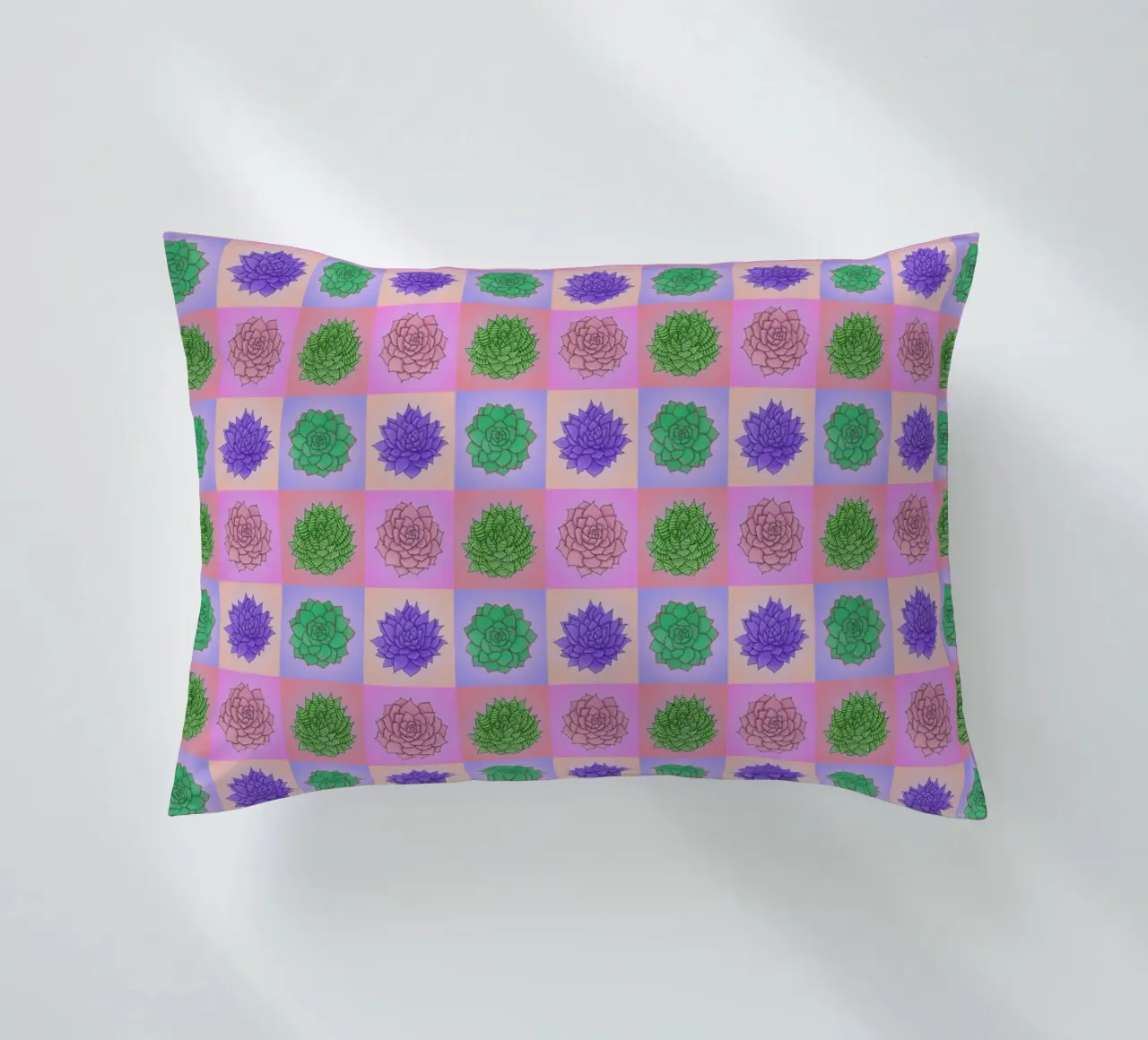 Succulente Pop Art cuscino da Loobs