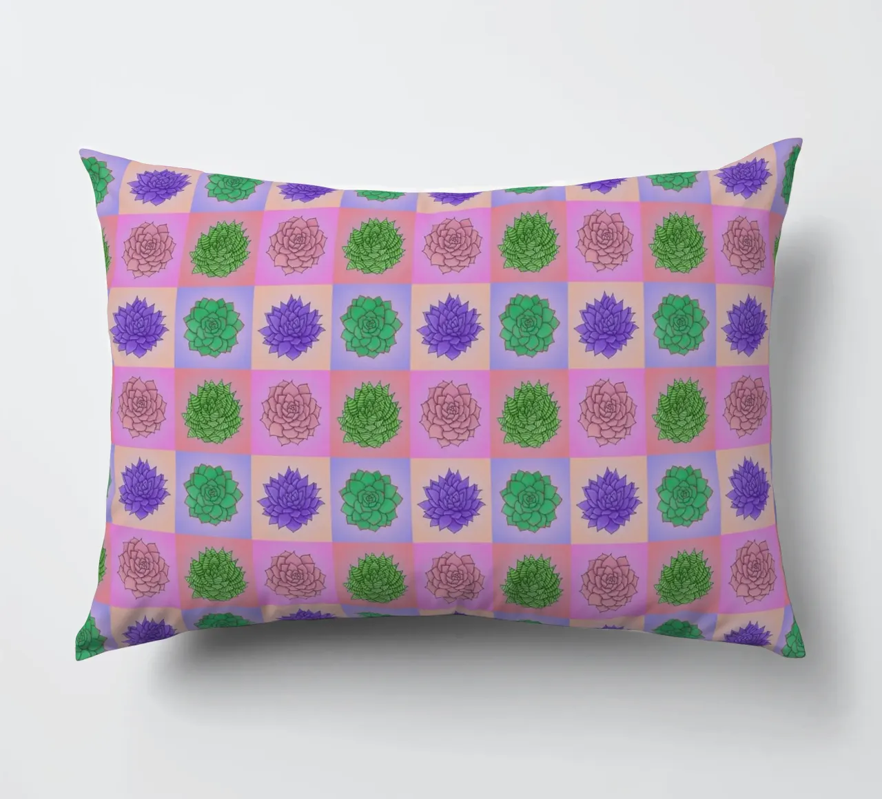 Succulente Pop Art cuscino da Loobs