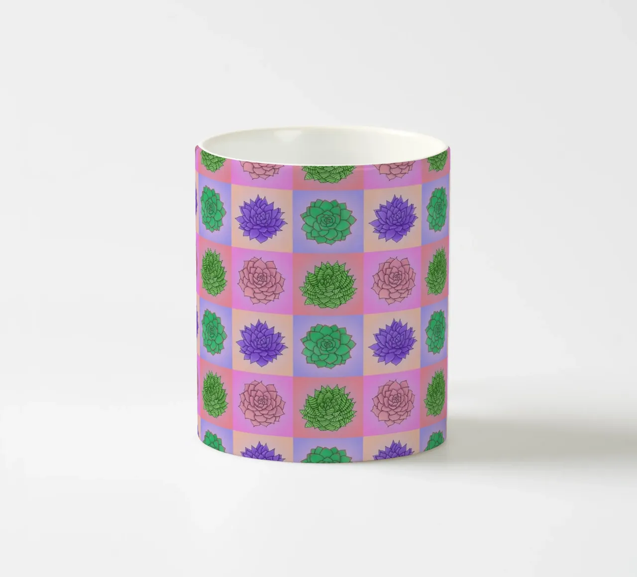 Succulente Pop Art tazza in ceramica da Loobs