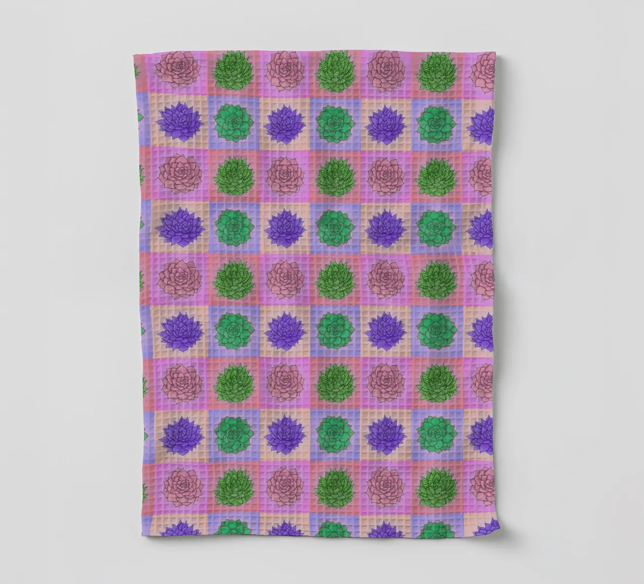 Succulente Pop Art canovaccio da cucina da Loobs