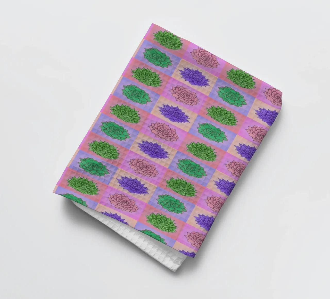 Succulente Pop Art canovaccio da cucina da Loobs