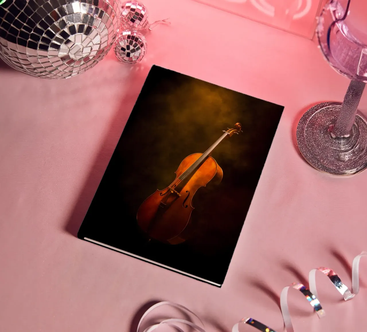 Cello Musiker Instrument Notizbuch von Musictime