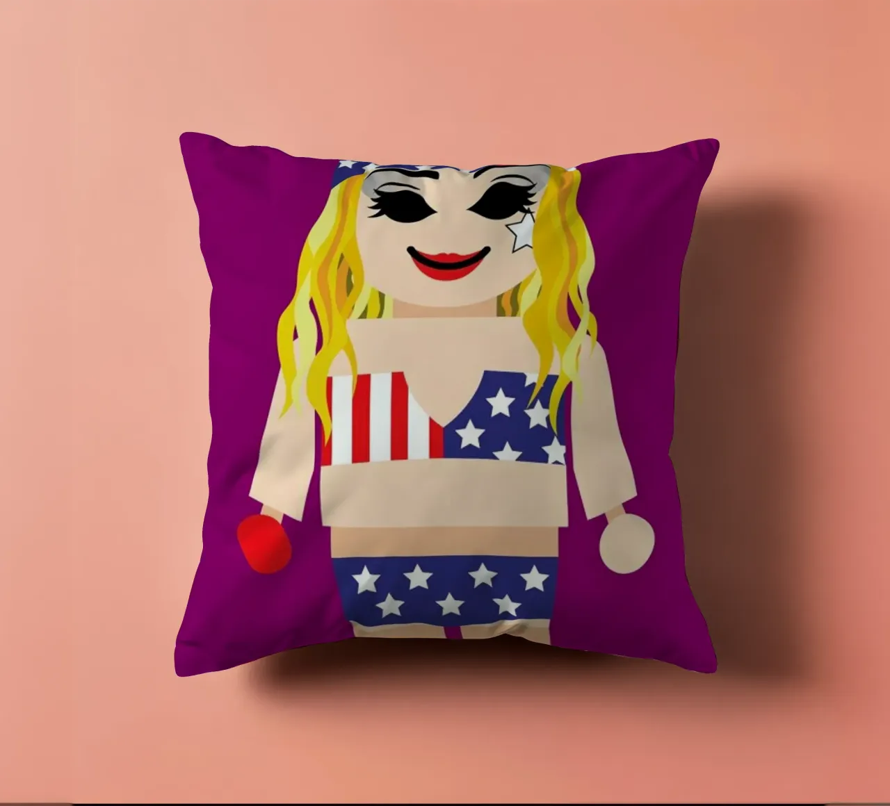 Lady Gaga Toy cuscino da Rafa Gomes