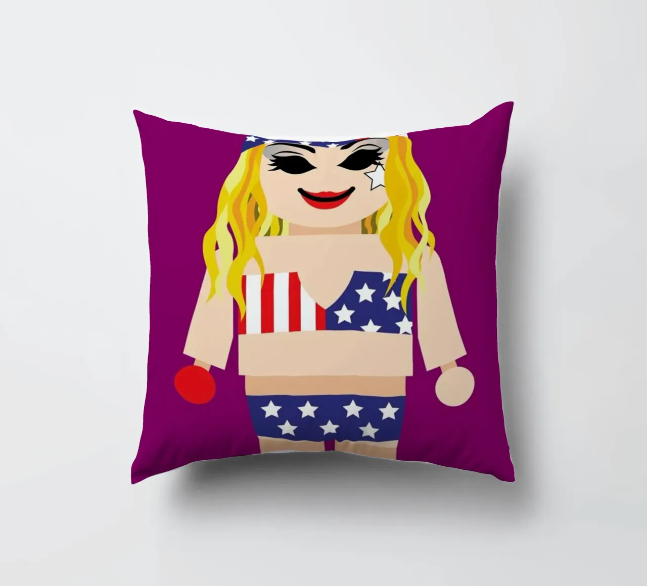 Lady Gaga Toy cuscino da Rafa Gomes