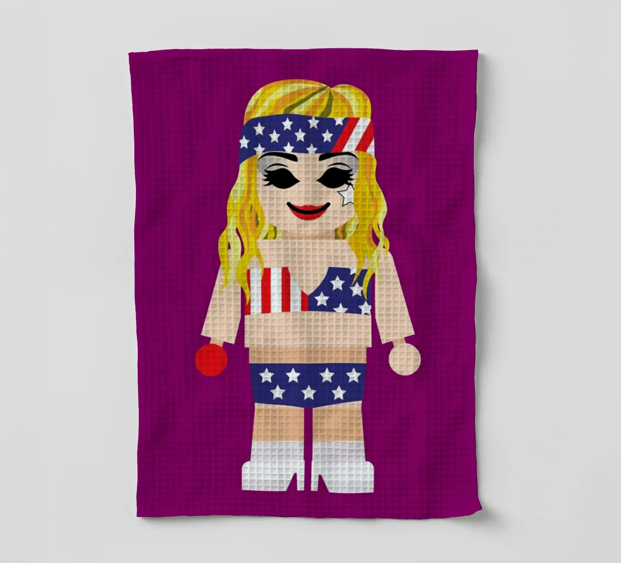 Lady Gaga Toy canovaccio da cucina da Rafa Gomes