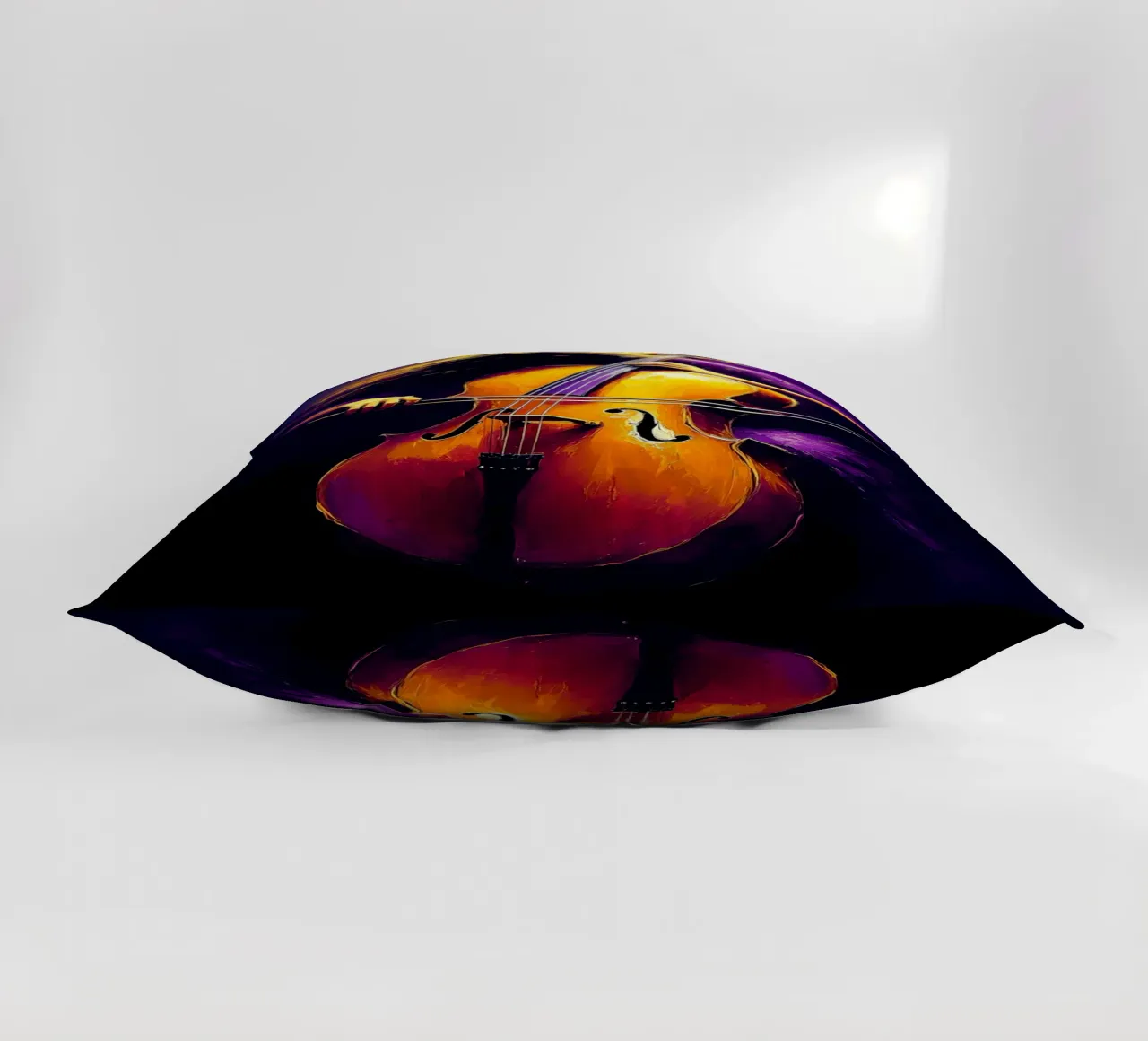 Silhouette di violoncello cuscino da Musictime