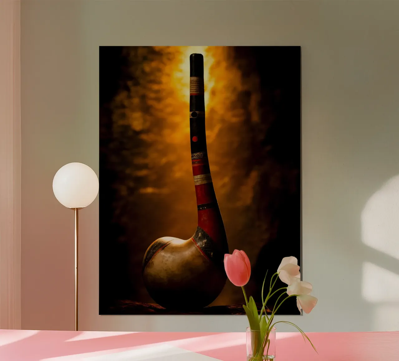 Zucca - Strumento musicale poster con telaio in alluminio da Musictime