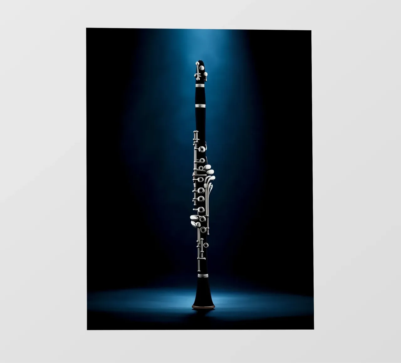 Clarinetto - Strumento musicale pellicola backlit da Musictime